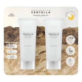 Crema Facial Calmante Skin1004 Madagascar Centella Pack De 2 Todo Tipo De Piel Día/noche