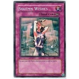 Yu-Gi-Oh! - Solemn Wishes (PSV-055) - Pharaohs Servant - 1st Edition - Common