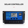 60A Solar Charge Controller 12V/24V Automatic Identification LED Display PWM