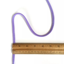 Unbranded 1/4" Spaghetti Trim Lavender New 6 Yards soft stretchy for masks