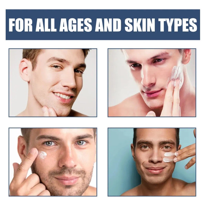 Crema Facial 6 En 1 Para Hombre, Crema Hidratante Para