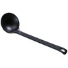 Yanco BP-7003 Black Pearl-2 Spoon, 8.75" Length, Melamine, Black Color