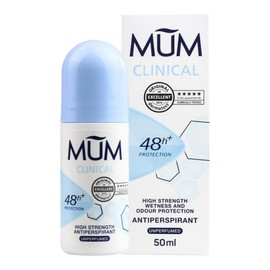 Mum Unperfumed Roll On Antiperspirant 50 ml