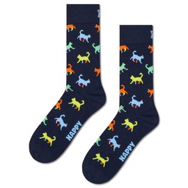 Happy Socks Kitten Love Sock, blue
