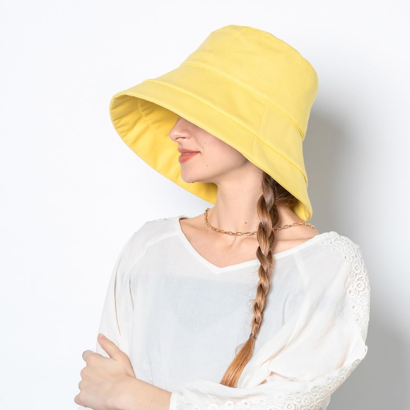 QUEENHEAD Women's Hat, UV Protection, 100% Light Blocking, Large Size,