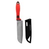 EKCO 68721 Cuchillo Santoku con Funda Protectora Evolution, Plata, 17
