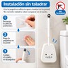 Juego 2 Cepillo para Baño Plegables, Colgante con Base