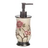 Popular Bath Soap Dispenser/Lotion Pump, Larrisa Collection, Rose Design ,