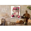 Twisted R Design 11x14 Apple Pail Kitchen Canvas Print Wall