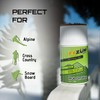 ZUMWax Rub-On Ski/Snowboard/Nordic/Cross-Country Wax 70g, UNIVERSAL, Easy cork applicator, long-lasting