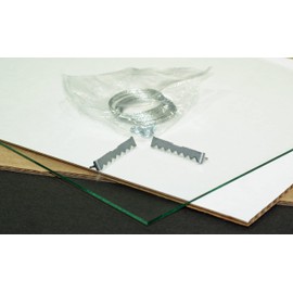 Creative Letter Art - 4 Opening 5x7 Black Picture Frame with 10x24-inch Black Mat Collage including Full Strength Glass, Alphabet Photography