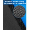 BLUEWING Sunshade for Fishing Boats Shade Canopy Waterproof Durable 1200D