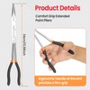 Long Reach Pliers with Comfort Grip Handle High Carbon Steel