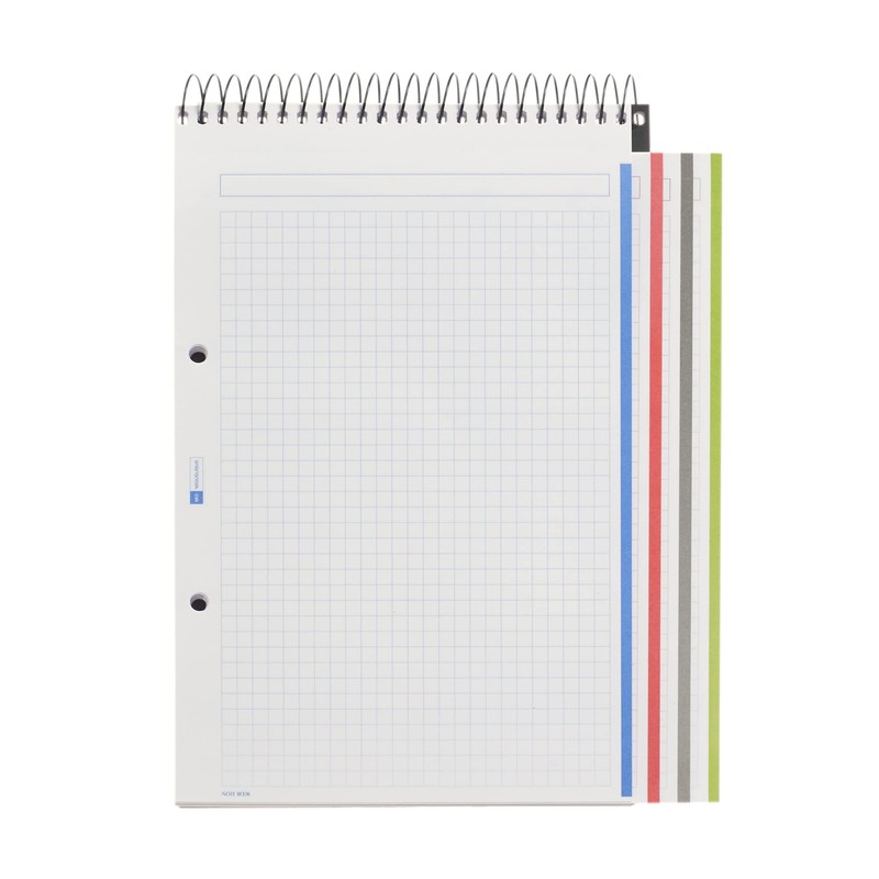 Miquelrius - The Original Graphite Reporter Notebook 4 Colour Strips