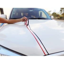 WOD VTC365 Red Vinyl Pinstriping Tape, 1/2 inch x 36 yds. for School Gym Marking Floor, Crafting, & Stripping Arcade1Up, Vehicles and More