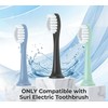 10 Pack Replacement Toothbrush Heads Compatible with Suri Sonic Electric