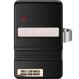 Lucrum for Genie 9 and 12 Dip Switch Garage Door Opener Remote - 390 MHz Genie Dip Remote Replacement for Blue Max Garage Door Opener - Compatible with GT90 GT90-1 ALT90-1 CPT90-1 LDT90-1 Pack