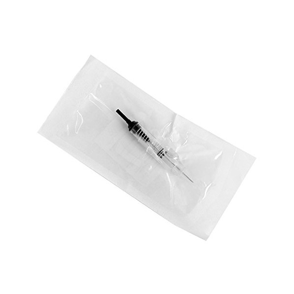 Chuse Permanent Makeup Eyebrow Tattoo Needles Sterilized Disposable 10 Pieces 600D-G 3RL for Tattoo Rotary Machine Gun