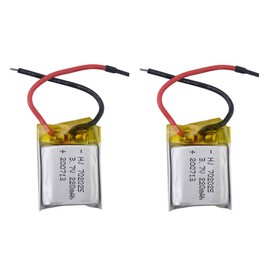 sea jump 2PCS 3.7V 220mah Lithium Battery for HS190 901HS 901S 901H X300C LF606 SG800 S9 SYMA S107 S107G S108G S109G Mini Quadcopter Accessories Remote Control Drone Battery