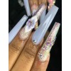 Tip Coffin Extra Largo Xxl 360 Piezas Uñas Acrilico