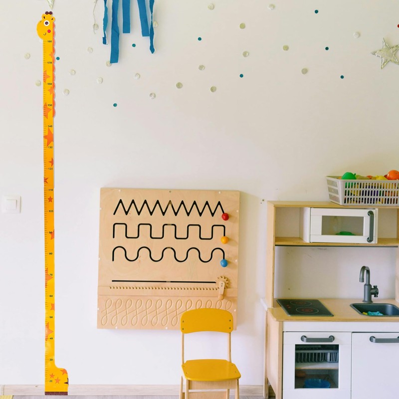 Luckious Jungle Giraffe Design Kids Giraffe Height Chart,Growth Chart Wall