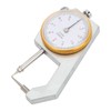 0 to 20mm Curved Tip Thickness Meter 0.1mm Resolution Precise