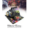 Vittorio Farina Mardi Gras Necktie & Matching Pocket Square Set