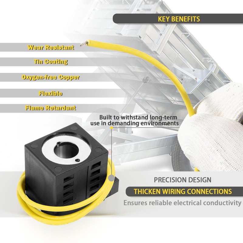 10226-08 Solenoid Coil Fit for Valve Stem 08 80 88