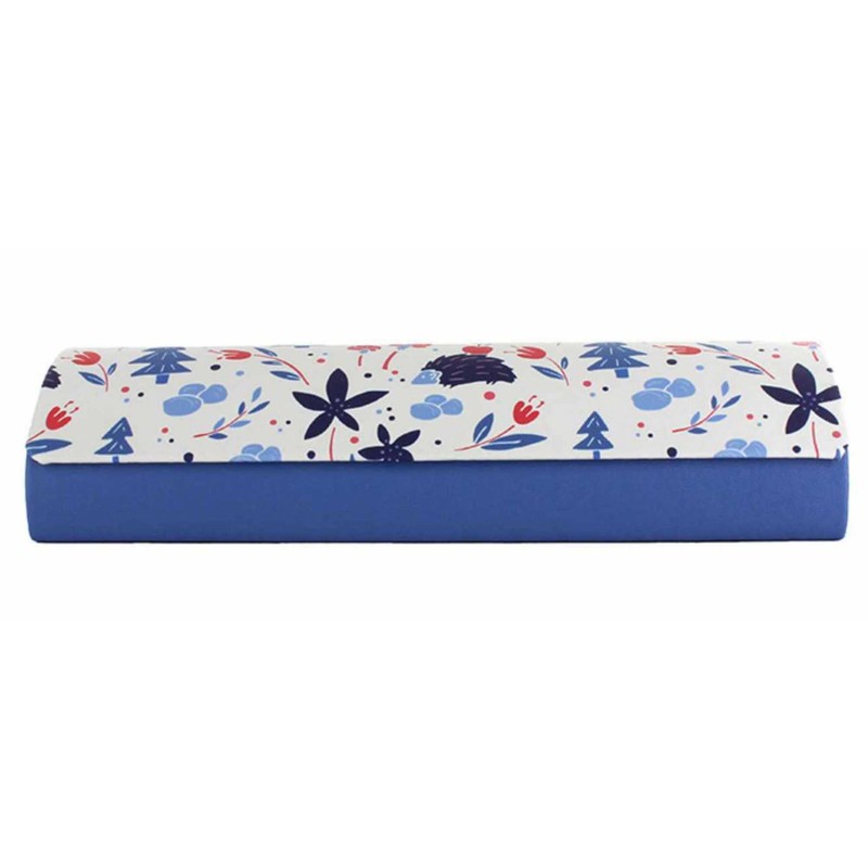 Megan 291704 Women's Glasses Case, Stylish, Scandinavian Style, Semi-Hard, Lightweight,