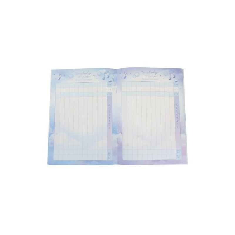 [Contact Book] B5 Contact Notebook/Melody in the Sky Coolier Back