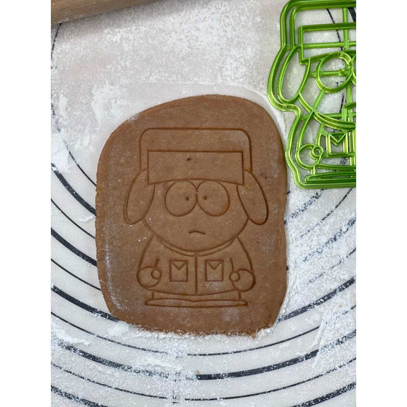 Kyle Broflovski Cookie Cutter & Mold 4-Inch-Scale Produced by 3D