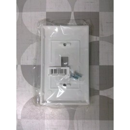 Eagle Electric 2134W 1-Gang Toggle Switch Wallplate, White **Free Shipping**