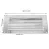 Boat Louvered Vent 250x150mm Air Vent Louver Grill Cover Stainless