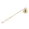 3pcs Candle Snuffer Golden Iron Plating Bell Shaped Long Handle