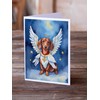 Caroline's Treasures Dachshund My Angel Greeting Cards Pack of 8