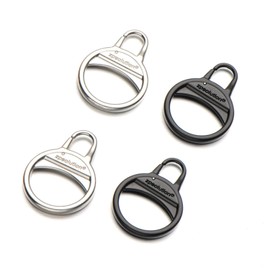 Zpsolution Ring Zipper Pull Replacement - Perfect for People with Arthritis or Limited Hand Dexterity - Zipper Tab Repair for Boots Jackets Coats Shoes Backpack Luggage Suitcase