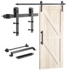 Signstek Barn Door Hardware Kit for Sliding Door, 8 FT