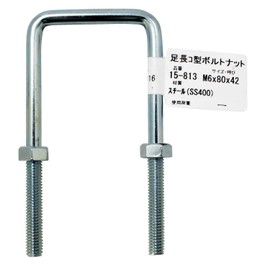 aiai 15-813 Foot Length Bolt-Nut M6X80X42mm