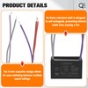 Ceiling Fan Capacitor 5 Wire for Compatible with New TECH