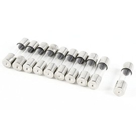 Copapa Glass Fuses Tubes 2Amp Fast Acting fuses 50 Pcs 5x20mm 250V (2 Amp)