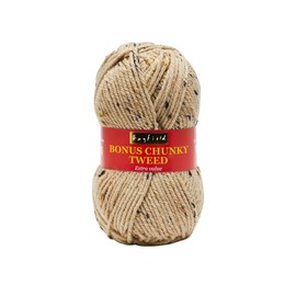 Hayfield Bonus Chunky Tweed, Hazel (104), 100g by Sirdar
