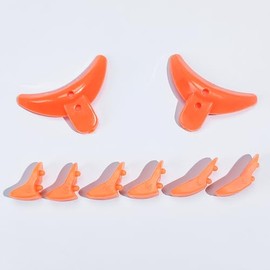 PERMANIA Lash Revise Pad, Removable Eyelash Fix Shields Reusable Lash Separator Palette Silicone Plate Lash Lift Tool (Orange)