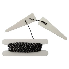 Acclaim Plastic Measuring Pegs Peg Measure White/Black Cord 4.5 15' Cord