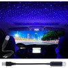 LEDCARE USB Star Projector Night Light, Portable Violet Blue Star