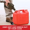 EZ-POUR Solid Base Cap Replacement Gas Tank Cap (Fine Thread)