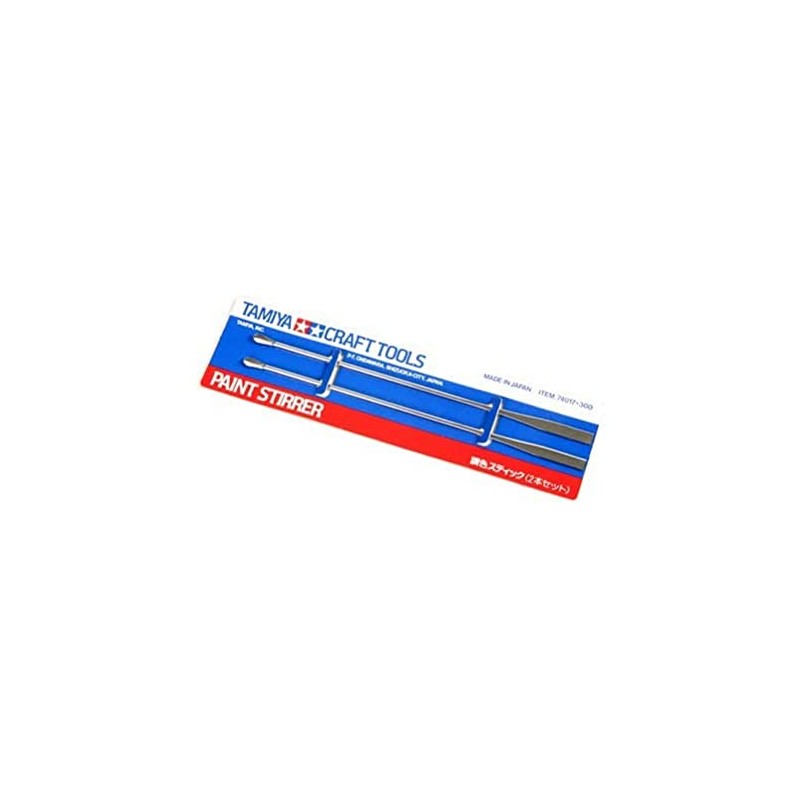 TAMIYA 74017-400 300074017 – Colour Stirring Rod Metal Pack of