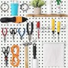 koundeneko Perforated Board Hooks, Set of 50, Punching Board Hooks,