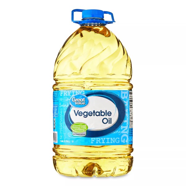Does not apply Great Value Vegetable Oil, Cooking Frying Oil,