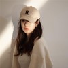 JOMA-E Shop Women's Hat, Large Sizes, Deepened Cap, English Letters,