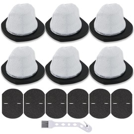 Leadaybetter 2030 Filter Replacement for Bissell 3-in-1 Lightweight Stick 2030 20303 20306 20307 20309 2030H 2030V 2030X 2030Z 2030L Vacuum Cleaner, Compare to Part # 1611501 & 1611500